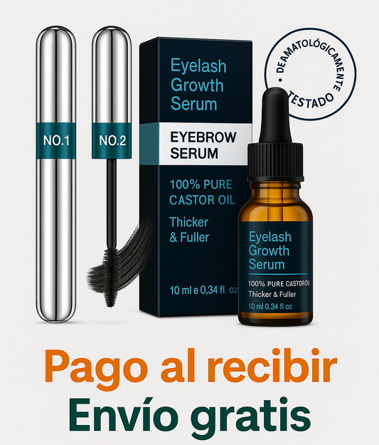 💎 Duo Cejas  –  Máscara Profesional para Cejas y Pestañas + Sérum GRATIS💎